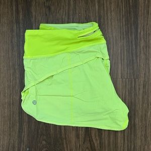 Lululemon Highlight Yellow Speed Ups